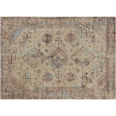 Zagora 168 X 120 inch Rust Loom-Knotted Rug, Loom-Knotted
